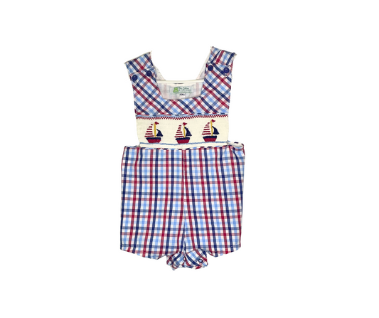 Set Sail Smocked Romper