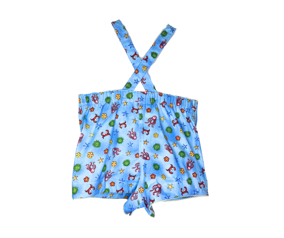 Seaside Sandcastle Romper Set