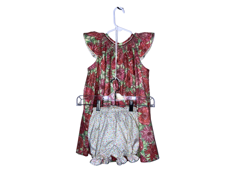 Garden Bloom Smocked Dress