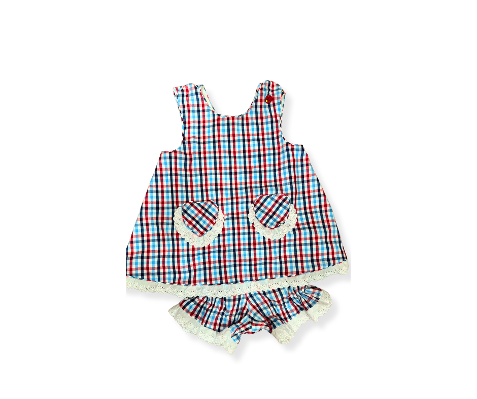 Sweetheart Gingham Dress