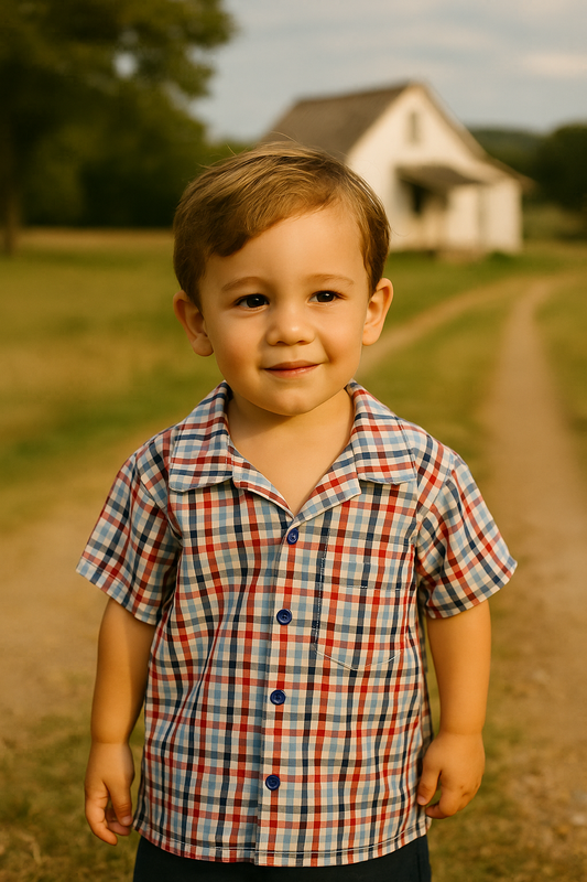 Buttoned Up Gingham Shirt