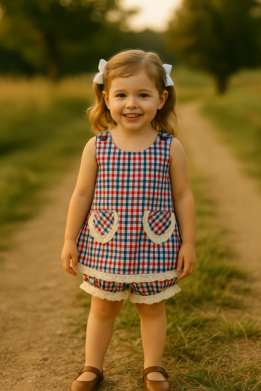 Sweetheart Gingham Dress