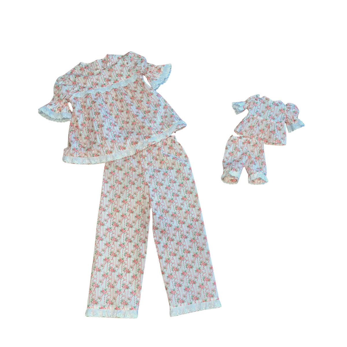Moments Like These: 3T Girl + Doll Matching Pajama Set