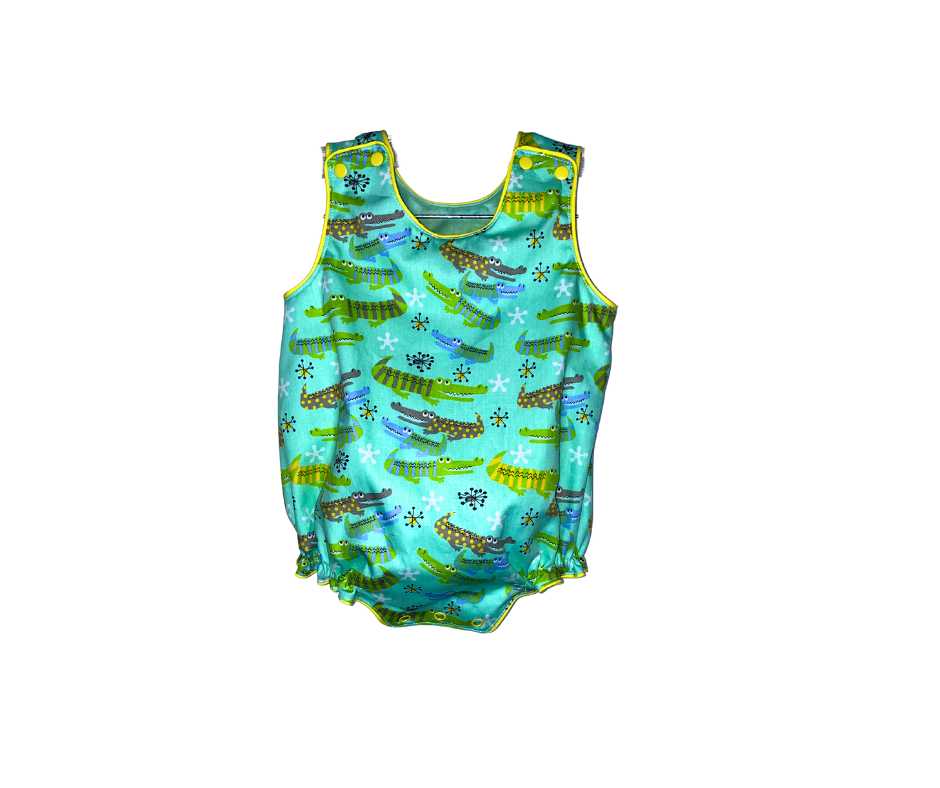 Gator Days Romper