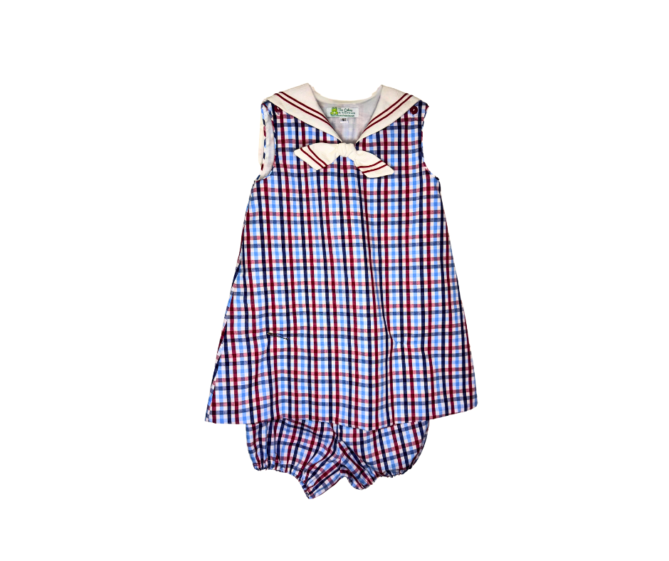 Sailor Sweetheart Gingham Set