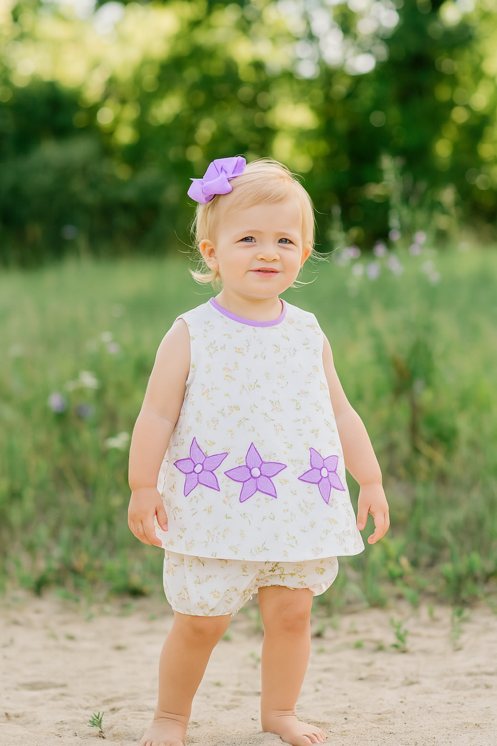 Purple Petal Play Set